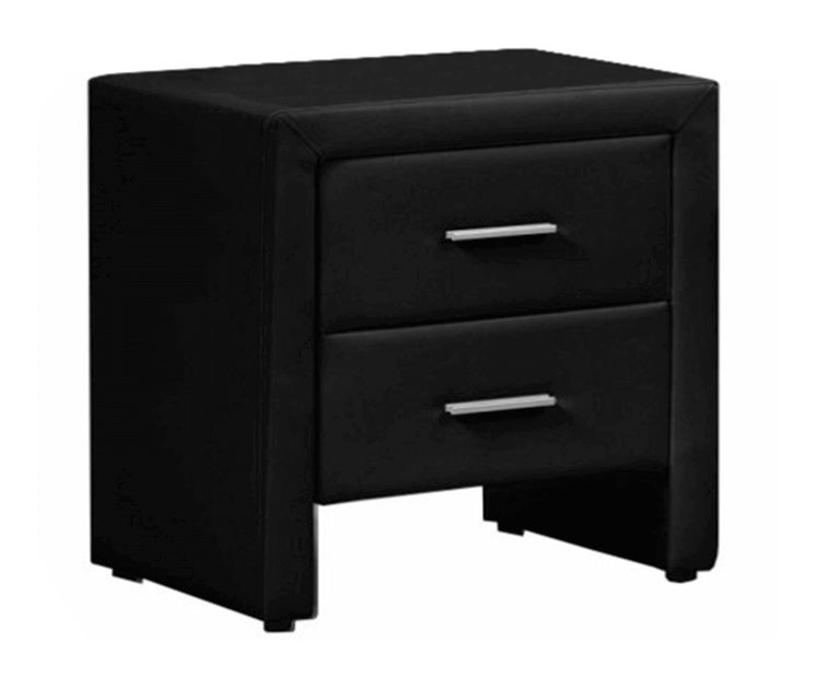 Noćni stolić Celdean (crna) 