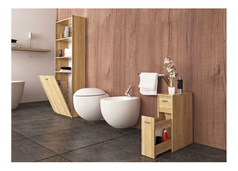 Dulap de baie Nariel typ 7 (stejar sonoma)