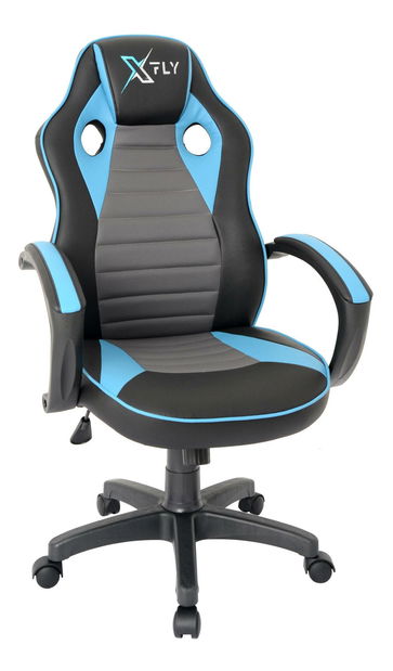 Irodai gamer szék Vamivo 5 (kék + fekete) 