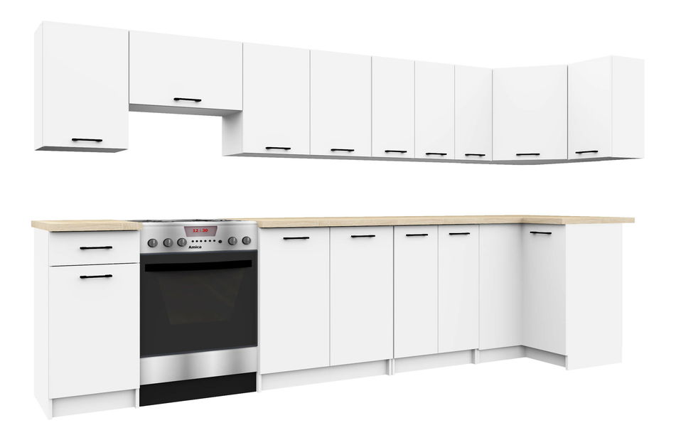 Dolná kuchynská skrinka Ozara S80 2D (biela)