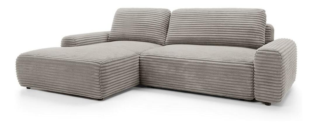 Rohová sedacia súprava Afelia (L) (sivobéžová)