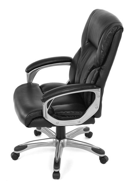 Irodai fotel Kilometros (fekete)