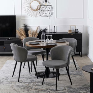 Scaun sufragerie Holding (gri) 