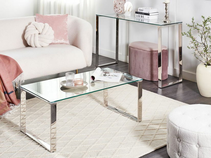 Konzolový stolík Tito (strieborná)