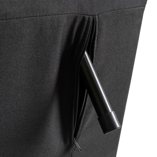 Széthúzható fotel Motecacleta 1 (fekete) 