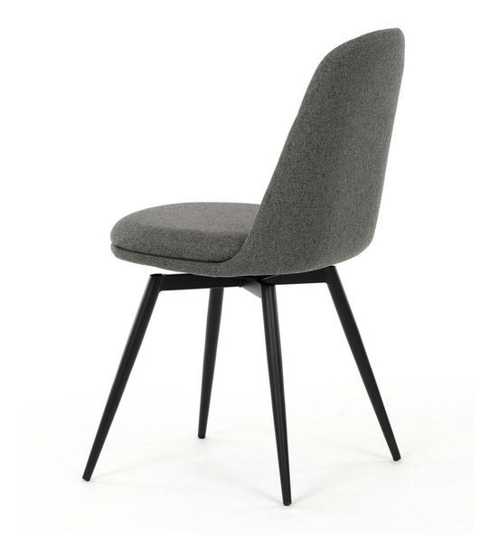 Jedálenská stolička Deleito (sivá)