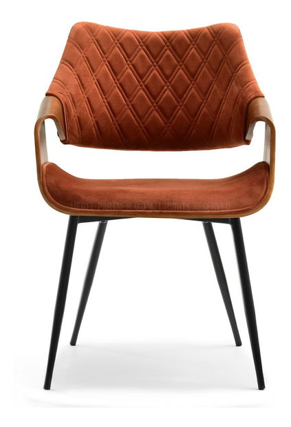 Stolička Rolf K (medená + čierna)