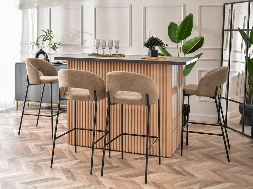 Szék Gustav (bézs + fekete)