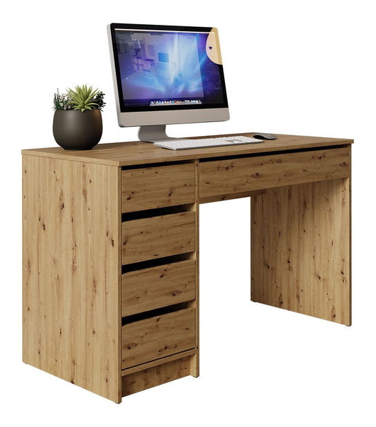 PC asztal Heranor (artisan tölgy)