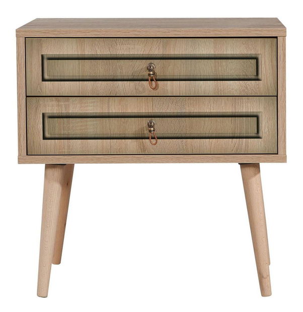 Éjjeliszekrény Sopatu 9 (szonoma tölgy)