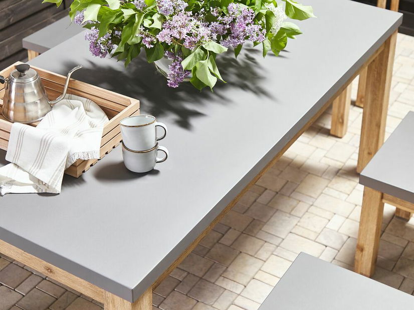 Set mobilier de grădină Orlando (gri)