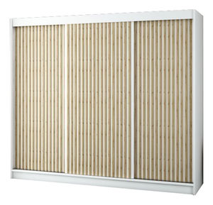 Ormar za garderobu 250 cm Ladonna 1 (Bijela mat)