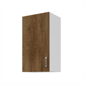 Dulap superior bucătărie Sylrona 40 G 72 1F (stejar lefkas + alb)