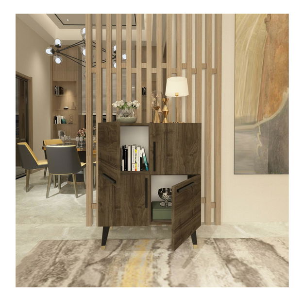 Skrinka Takovu 2 (orech) 