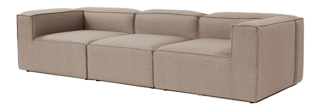 Háromszemélyes kanapé Forewona (barna)