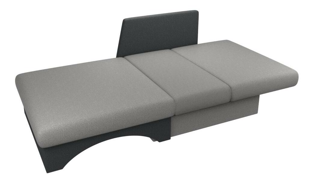 Kreslo Kubosik new (sivá + tmavosivá) (pravá)