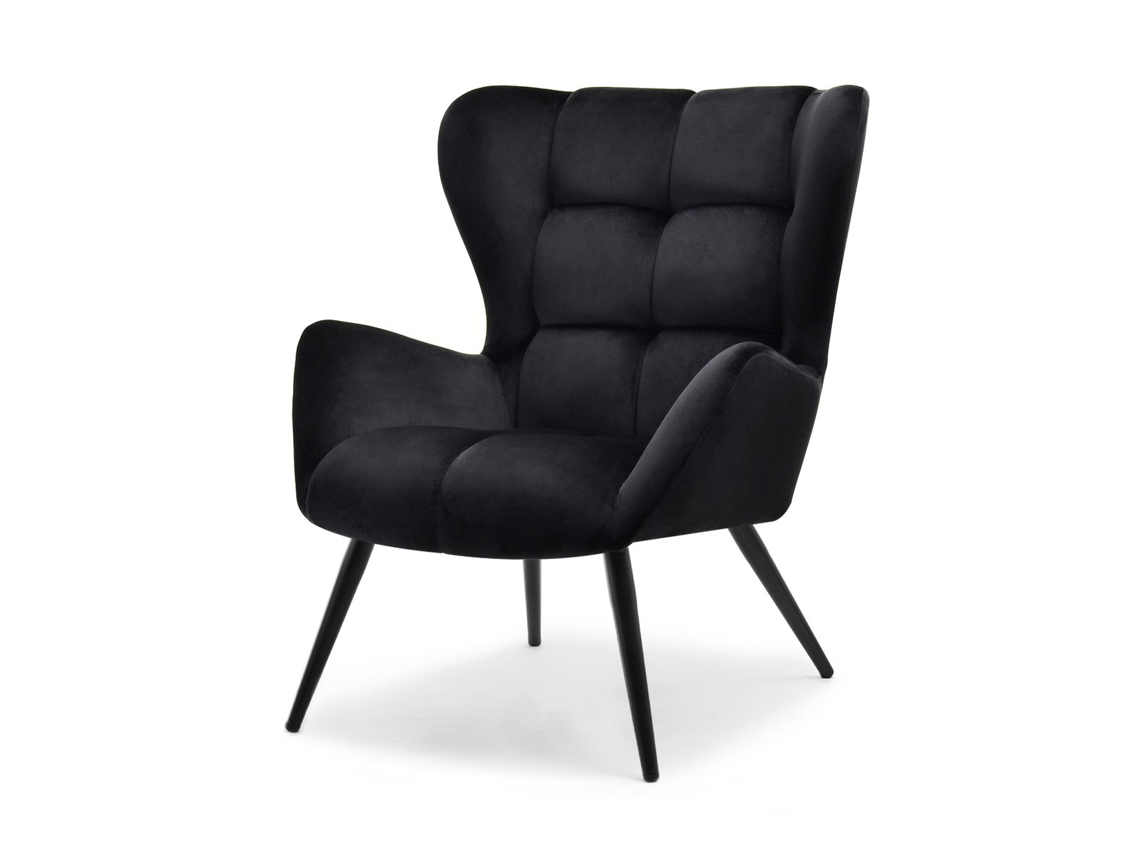 Fotel Kikino (fekete)