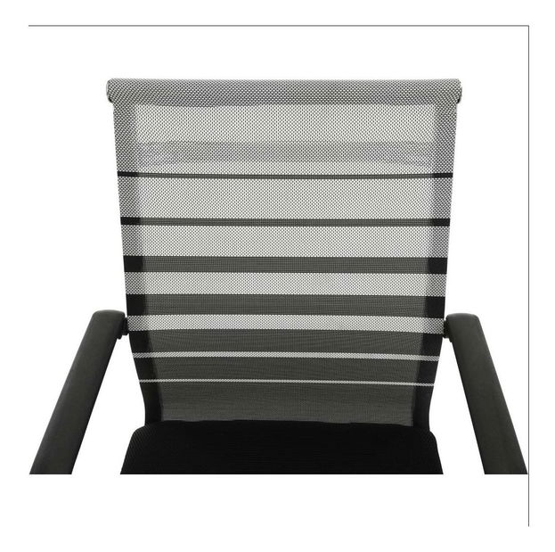 Scaun de conferință Ertozinenca (gri + negru) 