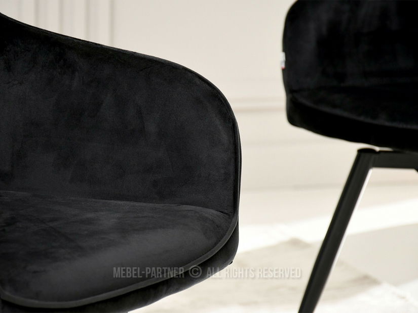 Scaun sufragerie Banistas (negru)