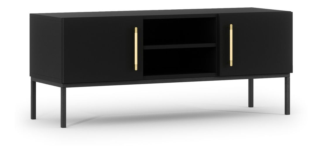 TV stolík Loyd (čierna matná)