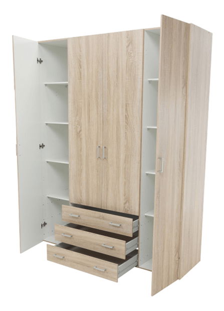 Dulap de haine Got 70429 4D (Stejar sonoma)