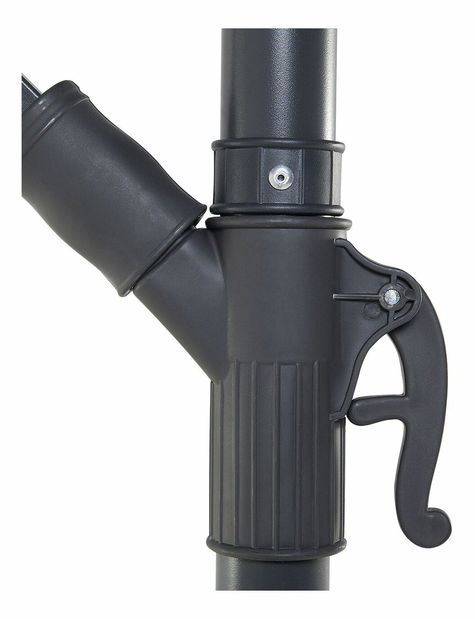 Umbrelă de grădină 300 cm RAVONA (metal) (bej nisipiu)