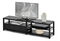 TV asztal/szekrény Elena (fekete fa + fekete)