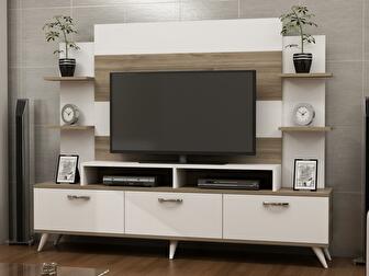 Mobilier living Ding (Alb + Nuc) 