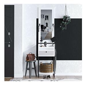 Mobilier hol Iggy (Alb + Negru)