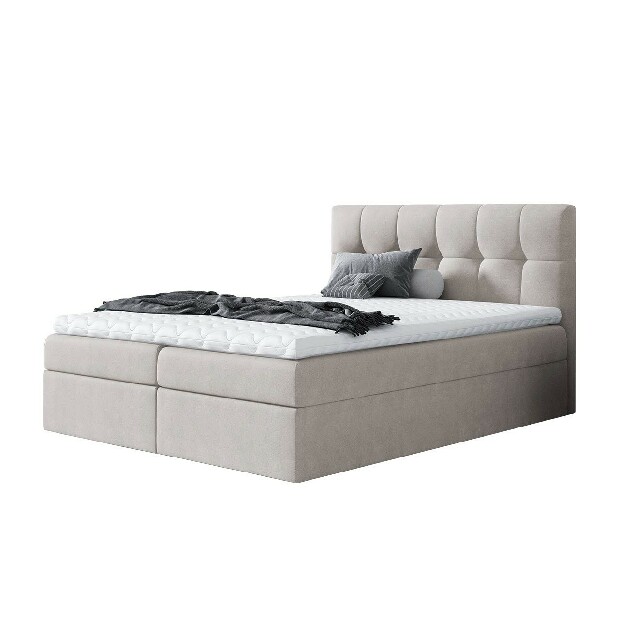 Manželská posteľ Boxspring Maddox (140x200) (Rico 11)