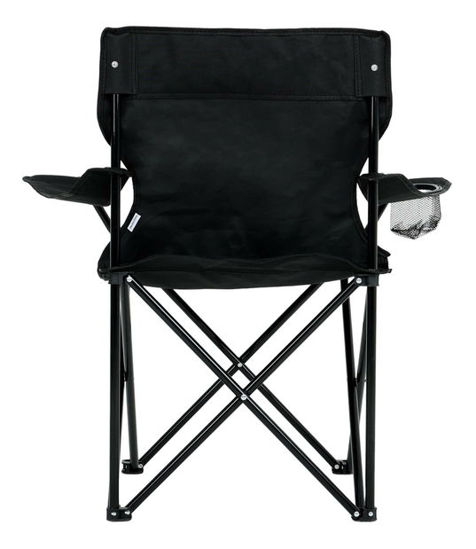 Set od 2 kom. stolice za kampiranje Advirtieron (crna)