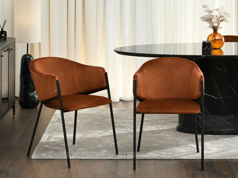 Étkezőszék Conquisto (fekete)