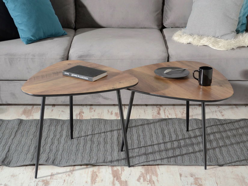 Stolić za kavu Rossi Zest Xl (orah + crna)