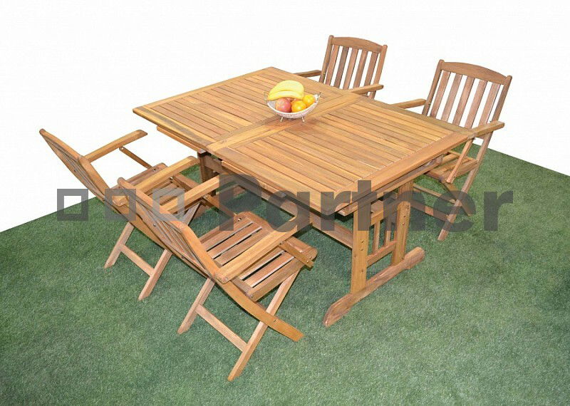 Záhradný nábytok Acapulco 1+4 (Akácia)