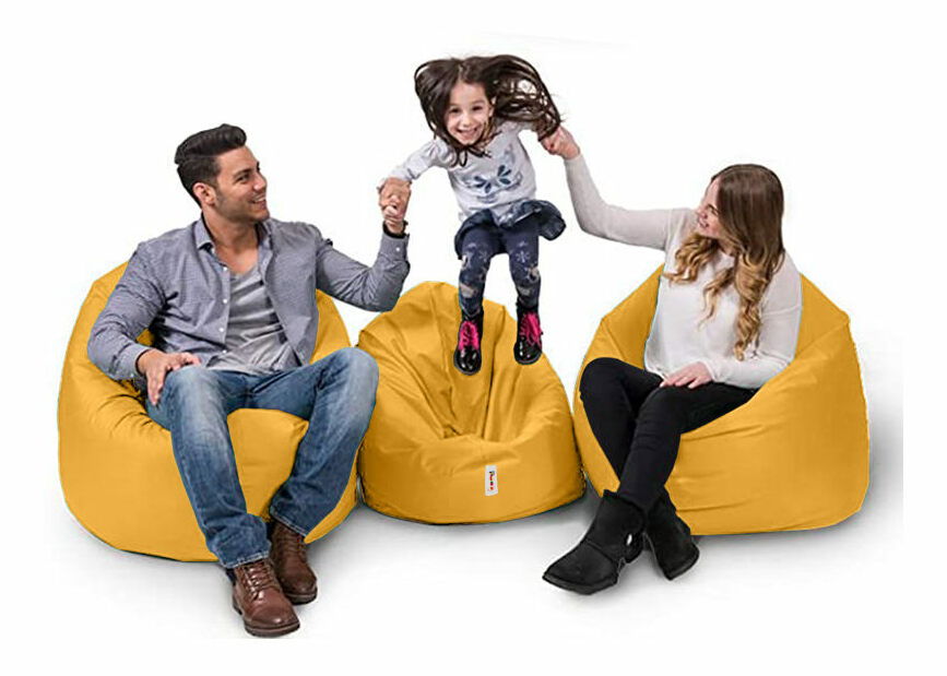 Sedací vak Iggy (Žltá)