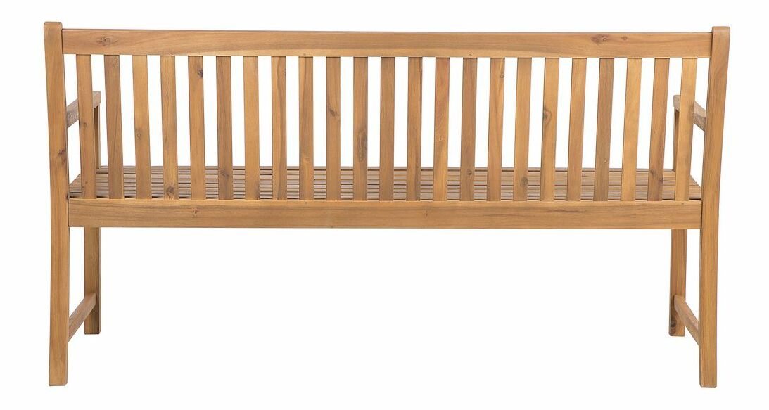 Kerti pad 160 cm VESTFOLD (fa) (világos fa)