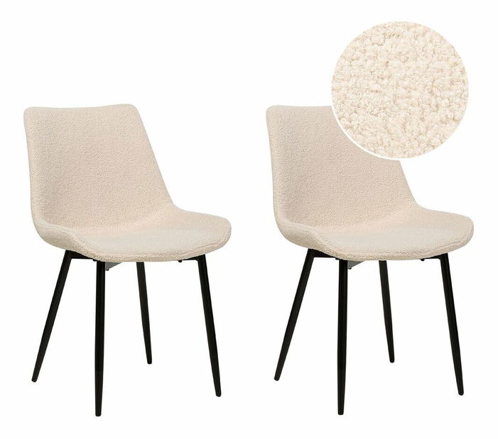 Set 2 buc scaun tip bar Antoinette (bej)