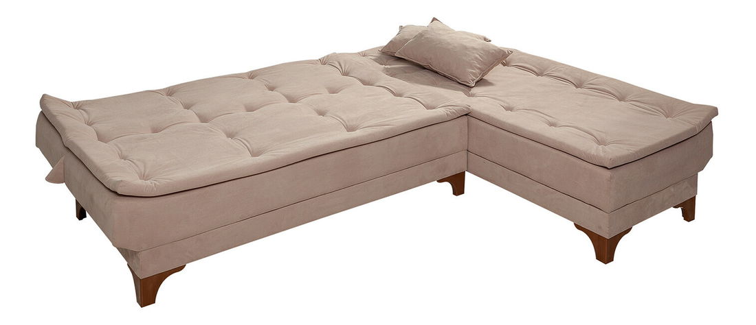 Sarokkanapé Klaudi C (J) (rózsaszín)