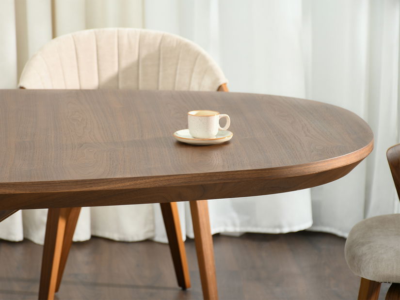 Masă sufragerie Santander (nuc)