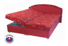 Manželská posteľ 160 cm Soňa (s molitanovým matracom)
