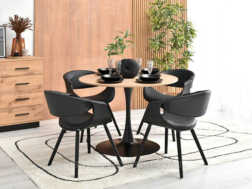 Scaun Bjorn K (negru)