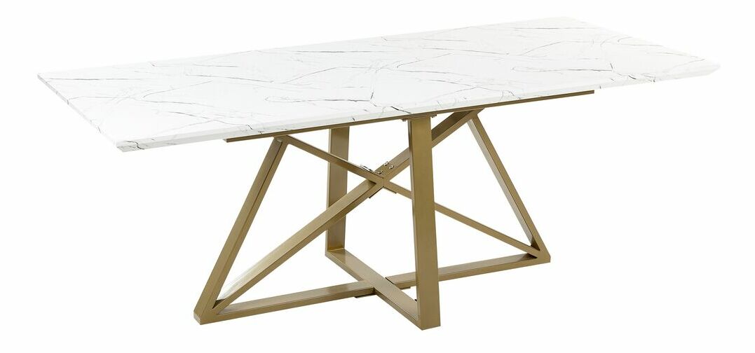 Jedálenský stôl Maxza (biela)