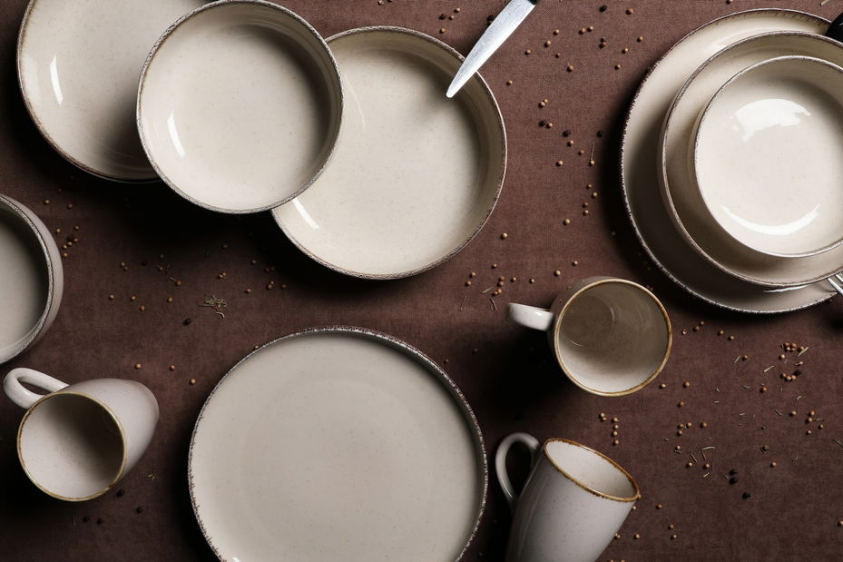 Servis za jelo (16 kom.) Moskva (krem)