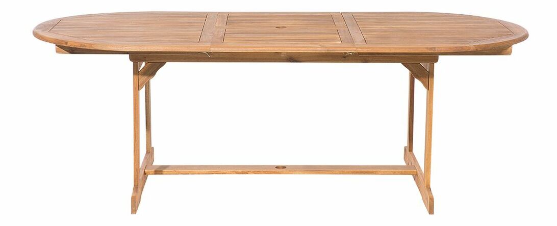 Set pentru grădină MATARI (lemn deschis) (grafit) (pentru 8 persoane)