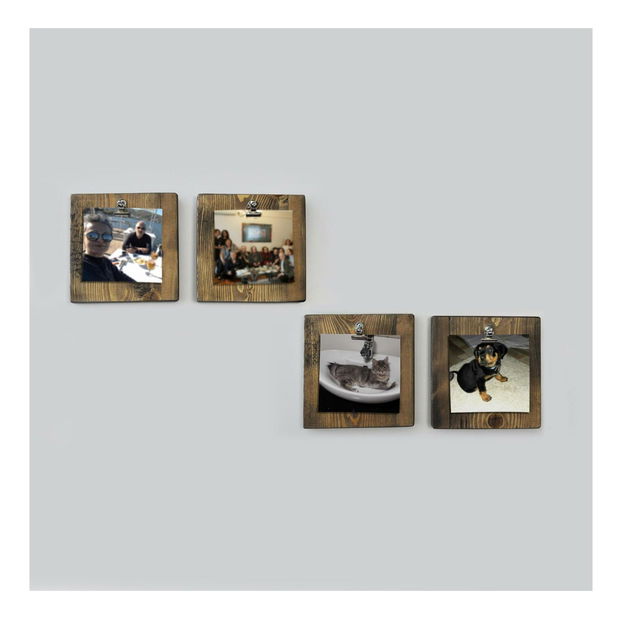 Rame decorative din lemn Analog (nuc)