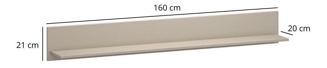 Raft de perete Karankas (taupe) 