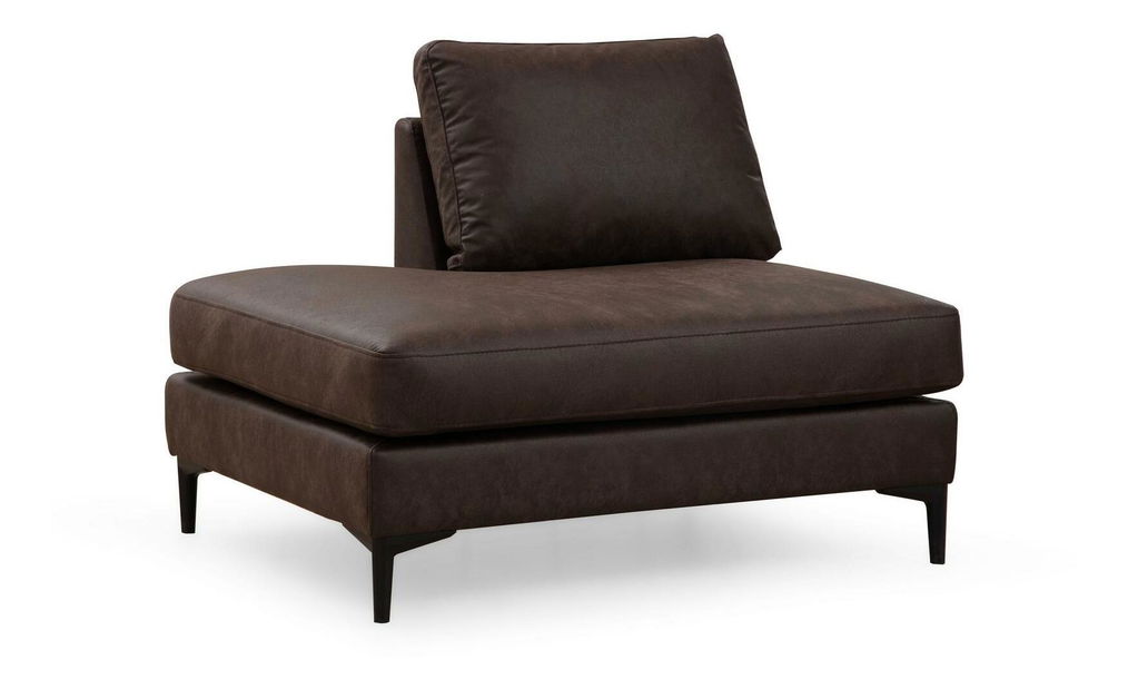 Kutna garnitura U Portobeno 2 (smeđa + crna)