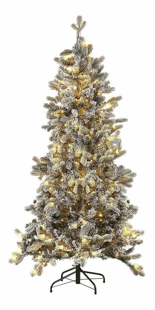 Karácsonyfa 180 cm Truett (zöld) (világítással)