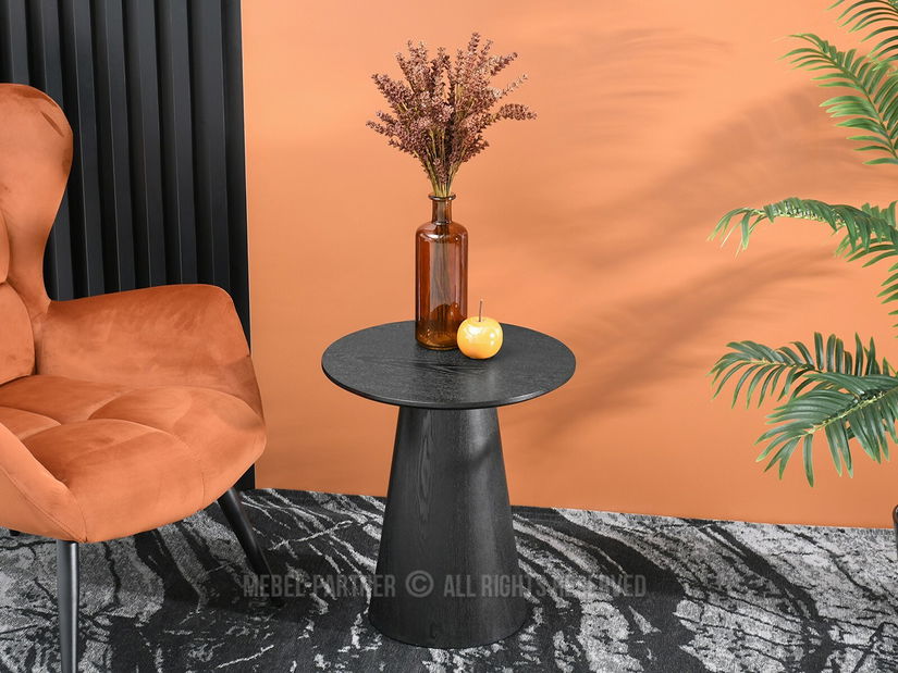 Stolić za kavu Otava 45 (crno drvo + crna)