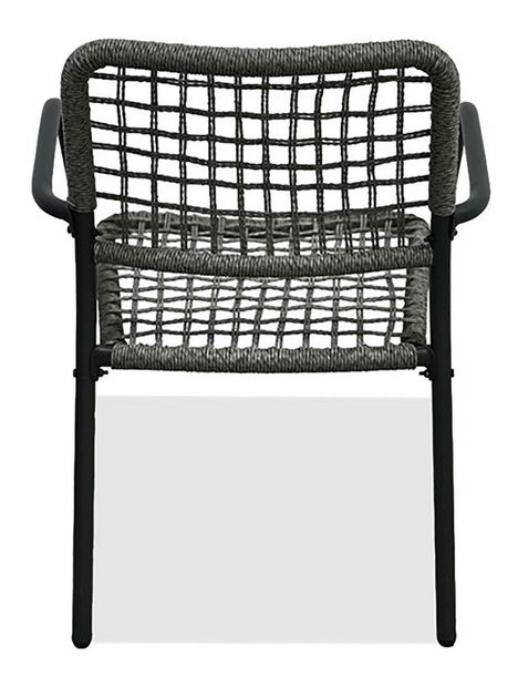 Balkónový set Abril (antracit) (pre 2 osoby)